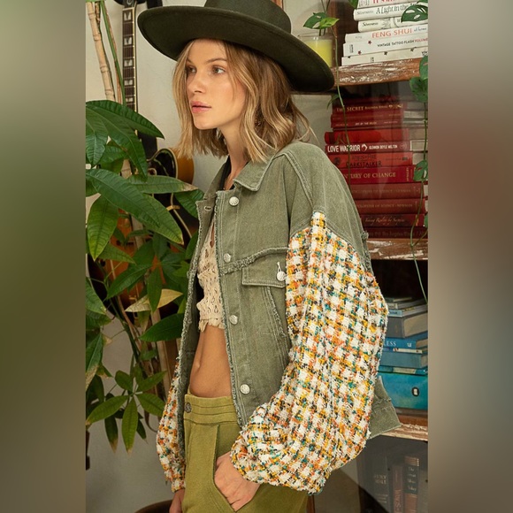 #5 CLOSEOUT FIRM 🌸New! Pol Stunning Patches boho Jacket Coat - Picture 2 of 5